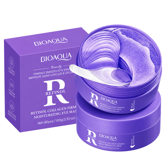 LoveBluum Olhar de Seda — Patches com Retinol e Colágeno · 80 unidades