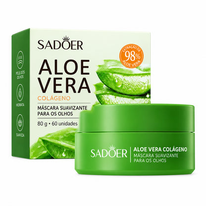 LoveBluum — Máscaras para os Olhos com Aloe Vera e Colágeno · 60 Unidades