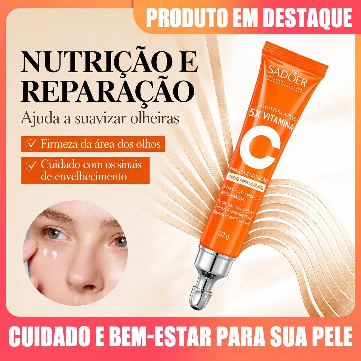 LoveBluum — Creme para a Área dos Olhos